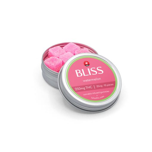 BLISS – Infused Gummies (WATERMELON – 250MG) - Image 2