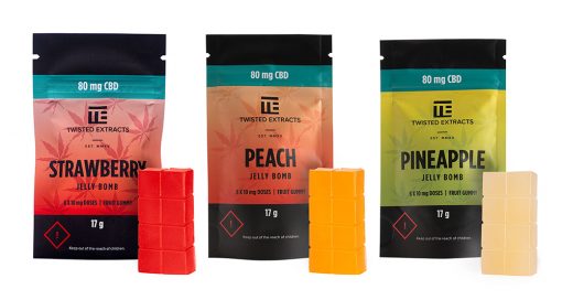 Twisted Extracts – Jelly Bombs (CBD – 80MG)